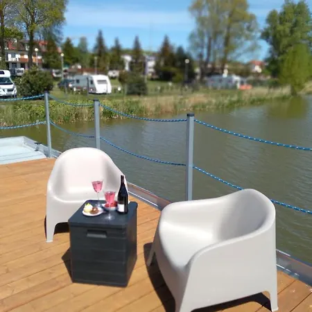 아파트 Houseboat Arka 1 - Na Wodzie, Rower Wodny, Wifi, Parking 미엘노